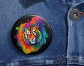 Rainbow Tiger Pin