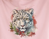 Holiday Snow Leopard Hoodie