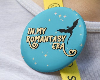 In My Romantasy Era Pin | Turquoise | Bookish Gift