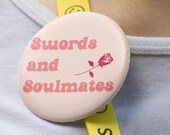 Swords and Soulmates Pin