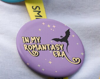 In My Romantasy Era Pin | Purple | Bookish Gift