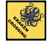 Kraken Crossing Sticker