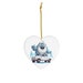 Hitchhiking Yeti Ceramic Ornament
