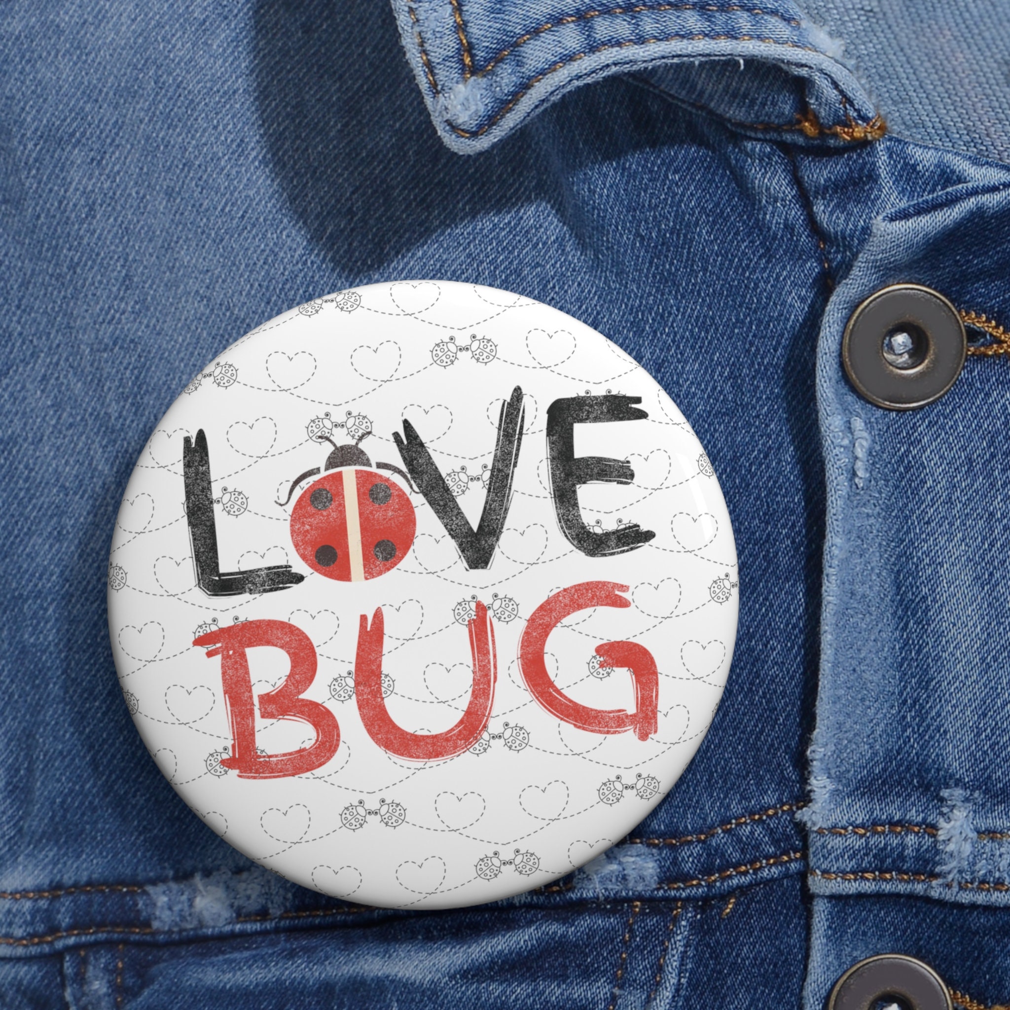 Love Bug Button
