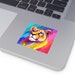 Rainbow Lioness Sticker