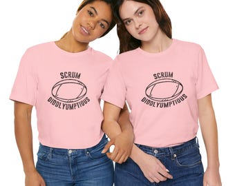 Scrum Diddlyumptious Rugby T-Shirt | Women's Rugby Sevens Fan Tee