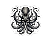 Black Kraken Sticker