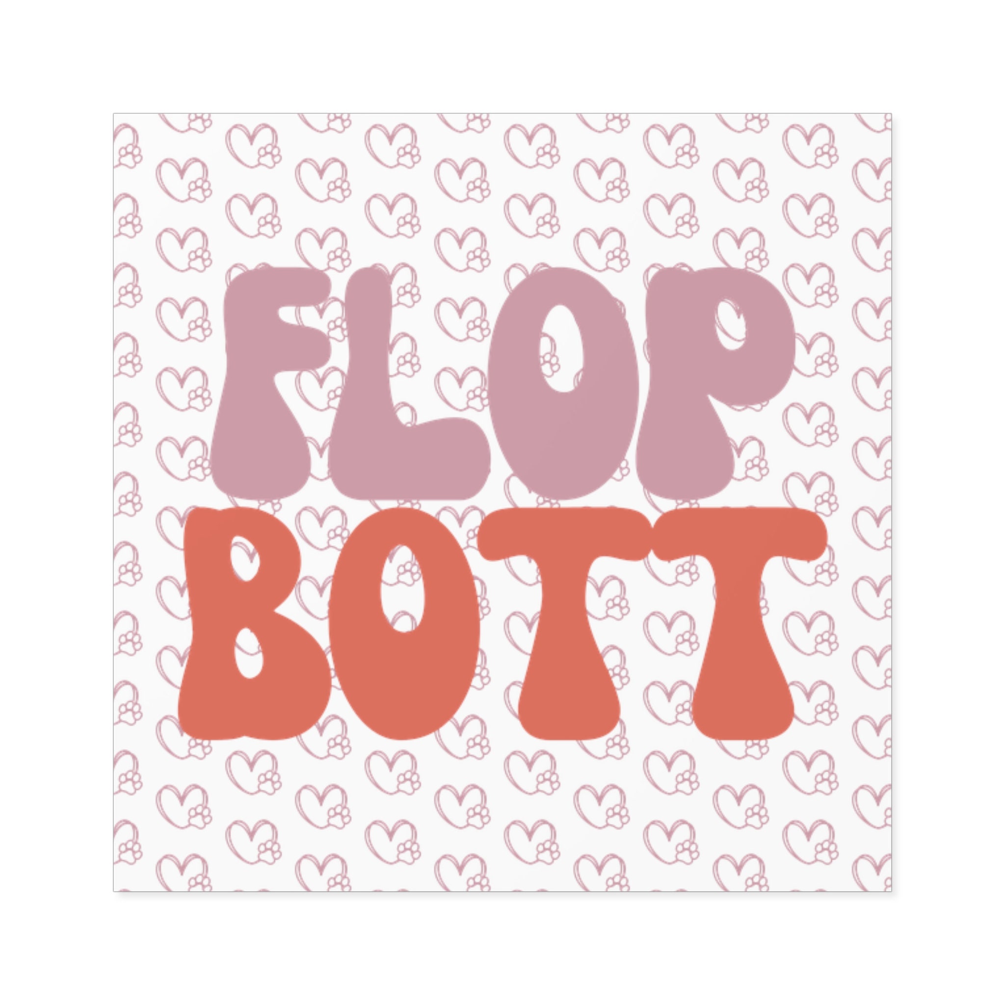 Flop Bott Sticker