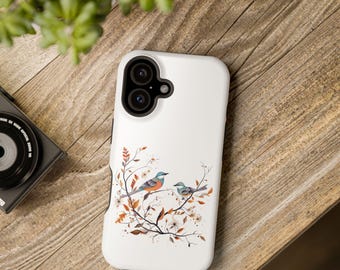 Birds on a Branch iPhone Case MagSafe | Bird Lover Gift | Nature Phone Case | iPhone 13 14 15 16