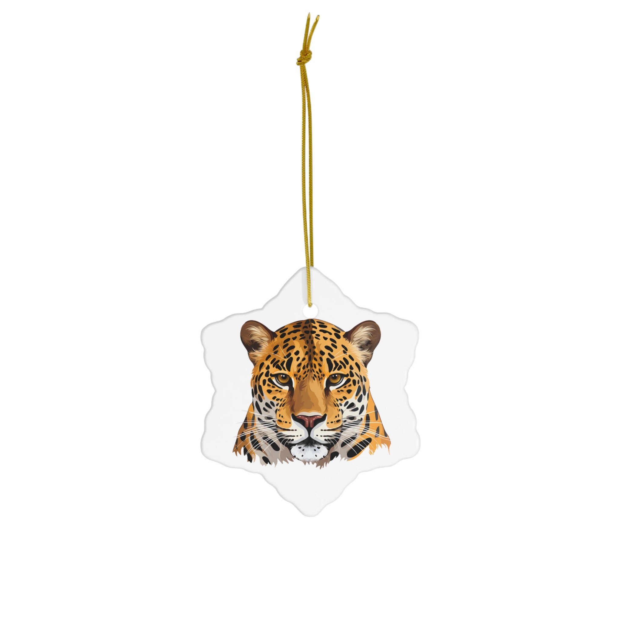 Jaguar Ceramic Ornament