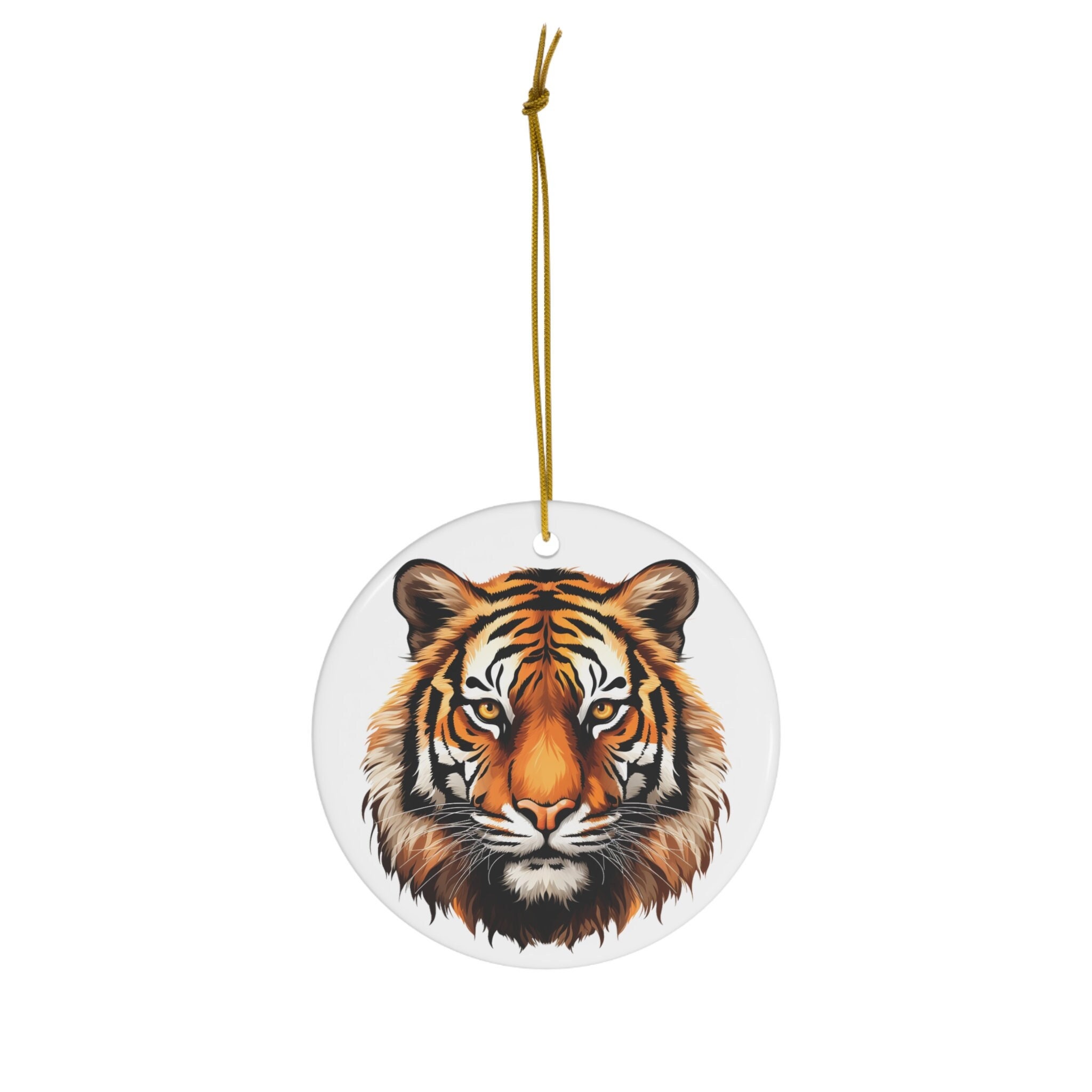 Tiger Ceramic Ornament