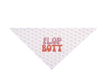 Flop Bott Pet Bandana / Funny Dog Accessories