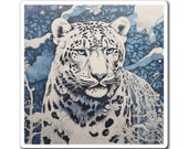 Snow Leopard Magnet