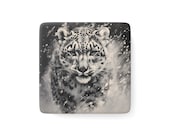 Snow Leopard Magnet