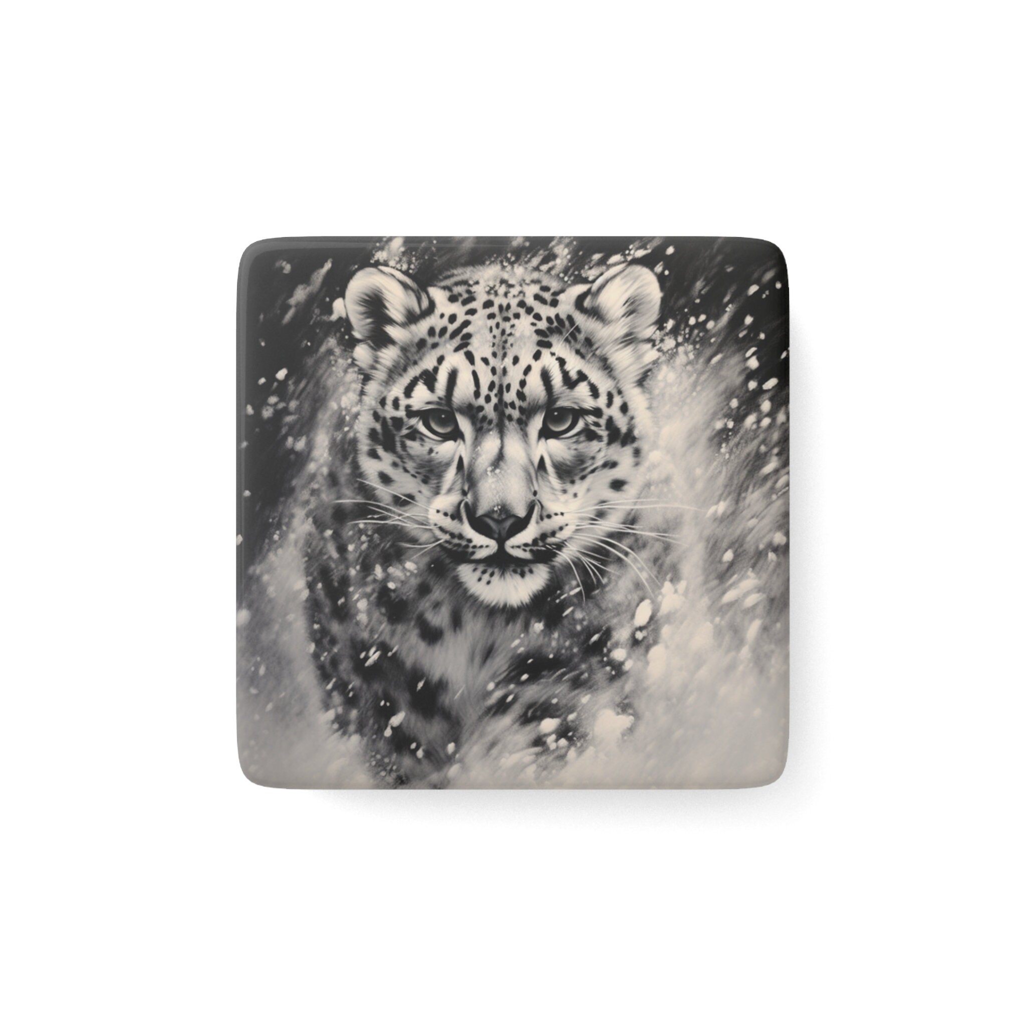 Snow Leopard Magnet