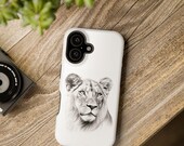 Regal Lioness iPhone 16 Case
