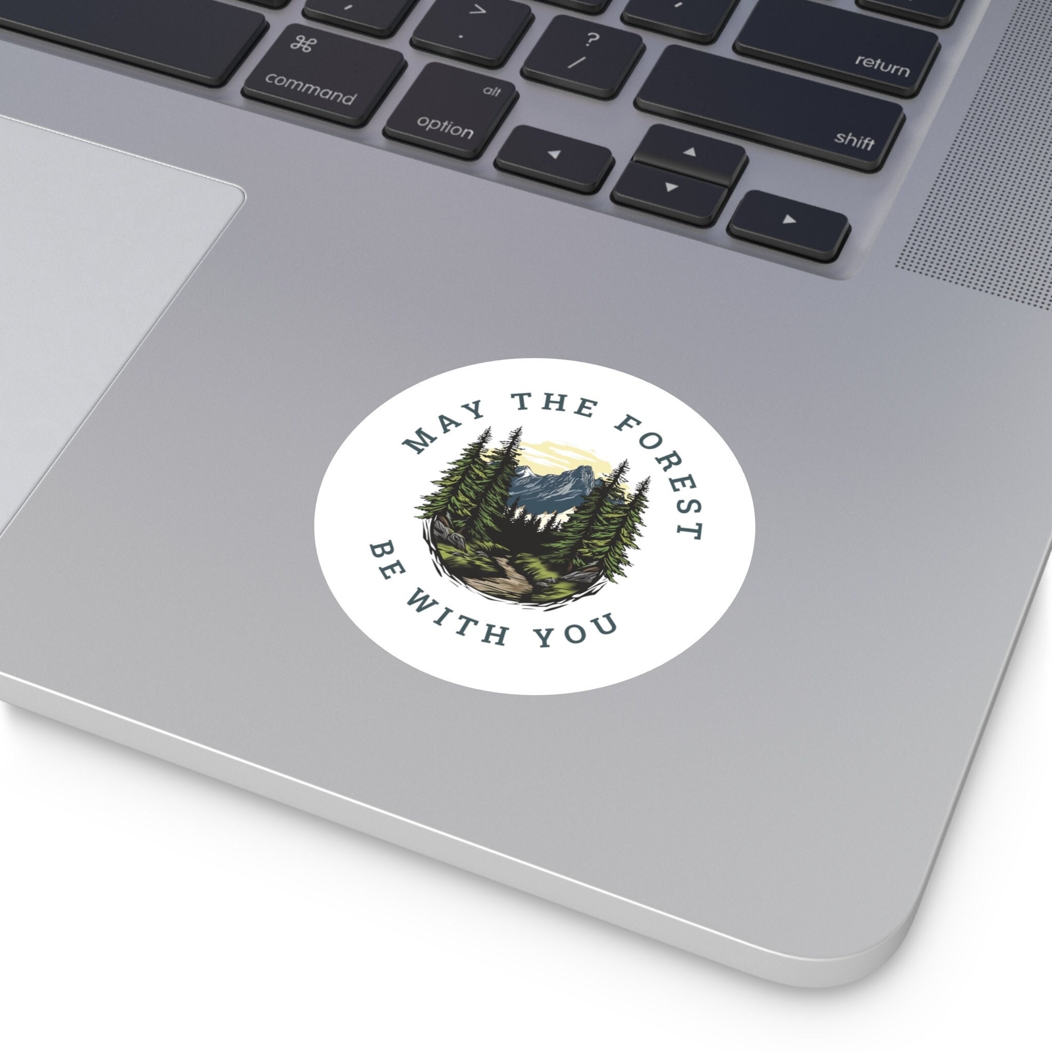 May the Forest Be With You Sticker