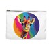 Rainbow Giraffe Accessory Pouch