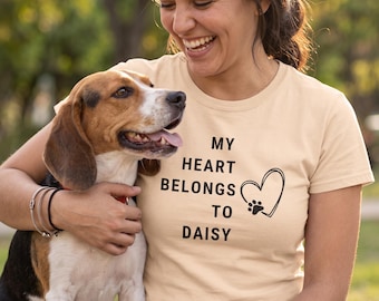Mon coeur appartient à mon animal de compagnie | Cadeau pour animal de compagnie pour la Saint-Valentin