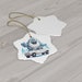 Hitchhiking Yeti Ceramic Ornament