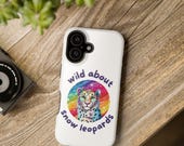 Wild About Snow Leopards iPhone 16 Case