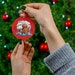 Orange Kraken Ornament Red Ceramic
