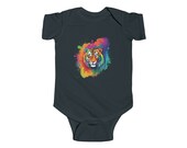 Rainbow Tiger Infant Fine Jersey Bodysuit
