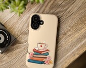 Books and Tea iPhone Case