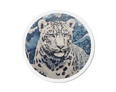 Snow Leopard Magnet