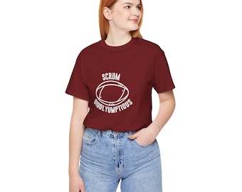 Scrum Diddlyumptious Rugby Shirt | Women's Rugby Sevens Tee | Fan Gear