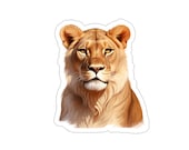 Lioness Sticker