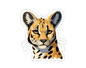 Serval Sticker