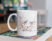 Mug with Birds on a Branch