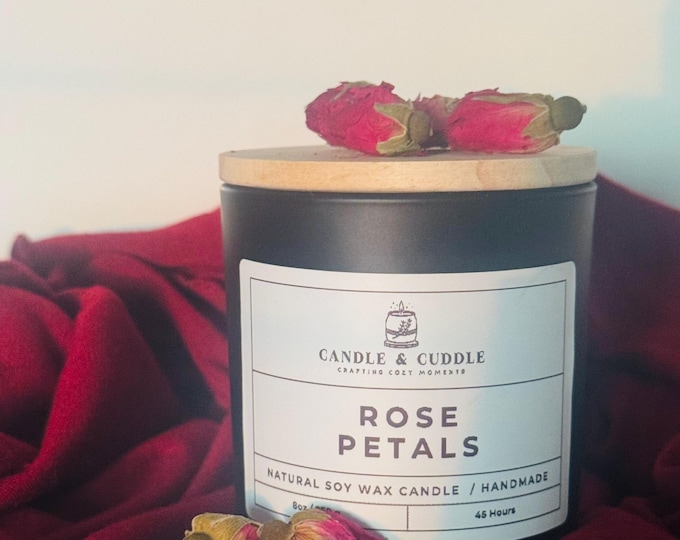 soy wax  candle 8 OZ