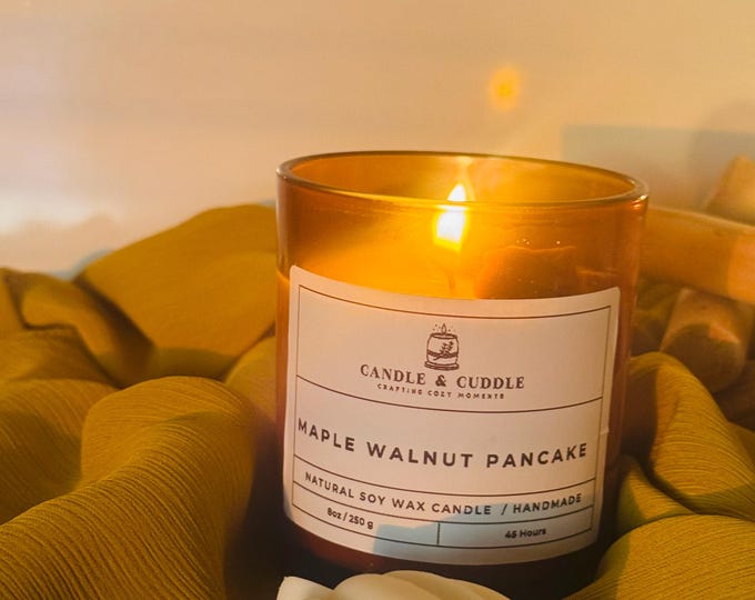Maple Walnut Pancake soy candle 8 OZ