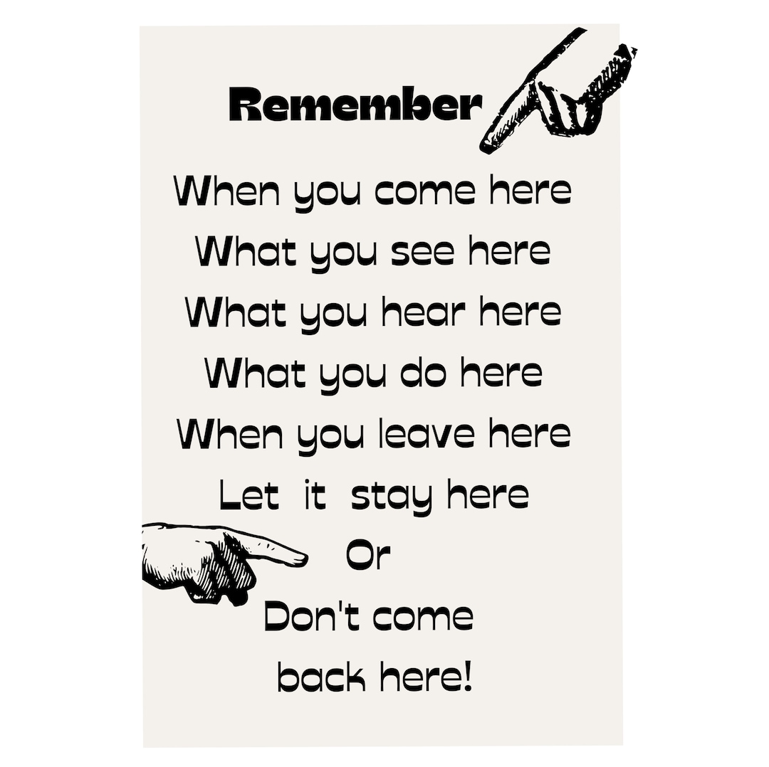 House Pride Poem Printable Quotes Boho Wall Art Funny Wall Etsy