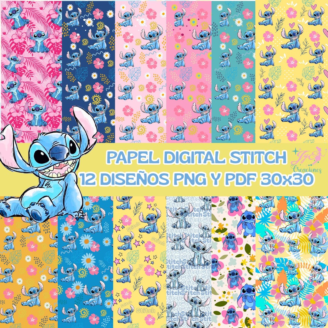 Stctoh Paper STITCH DIGITAL PAPER - Etsy