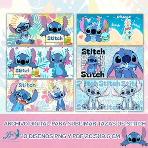Stitch mug stencils