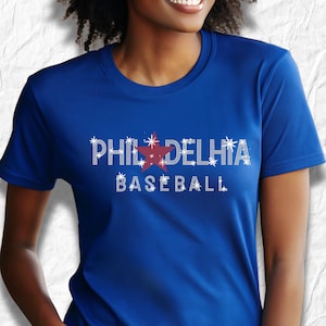 Philadelphia Strass Shirt, Baseball-Liebhaber-Shirt, Baseball-T-Shirt Geschenk für Fans, Spieltag Sportbekleidung, Philadelphia Baseballl Shirt