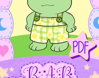 Build a Bear DIGITAL Overall Pattern