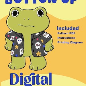 Build a Bear Custom DIGITAL Shirt Pattern