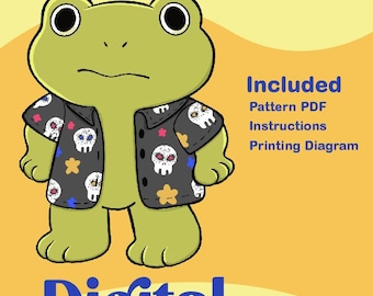 Build a Bear Custom DIGITAL Shirt Pattern