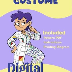 Plus Sized Clown Outfit Sewing Pattern