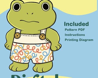 Build a Bear DIGITAL Overall Pattern