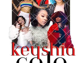 Keyshia Cole / Camiseta PNG / Love Hard / Diseño de camiseta imprimible / Música / Descarga instantánea y listo para imprimir