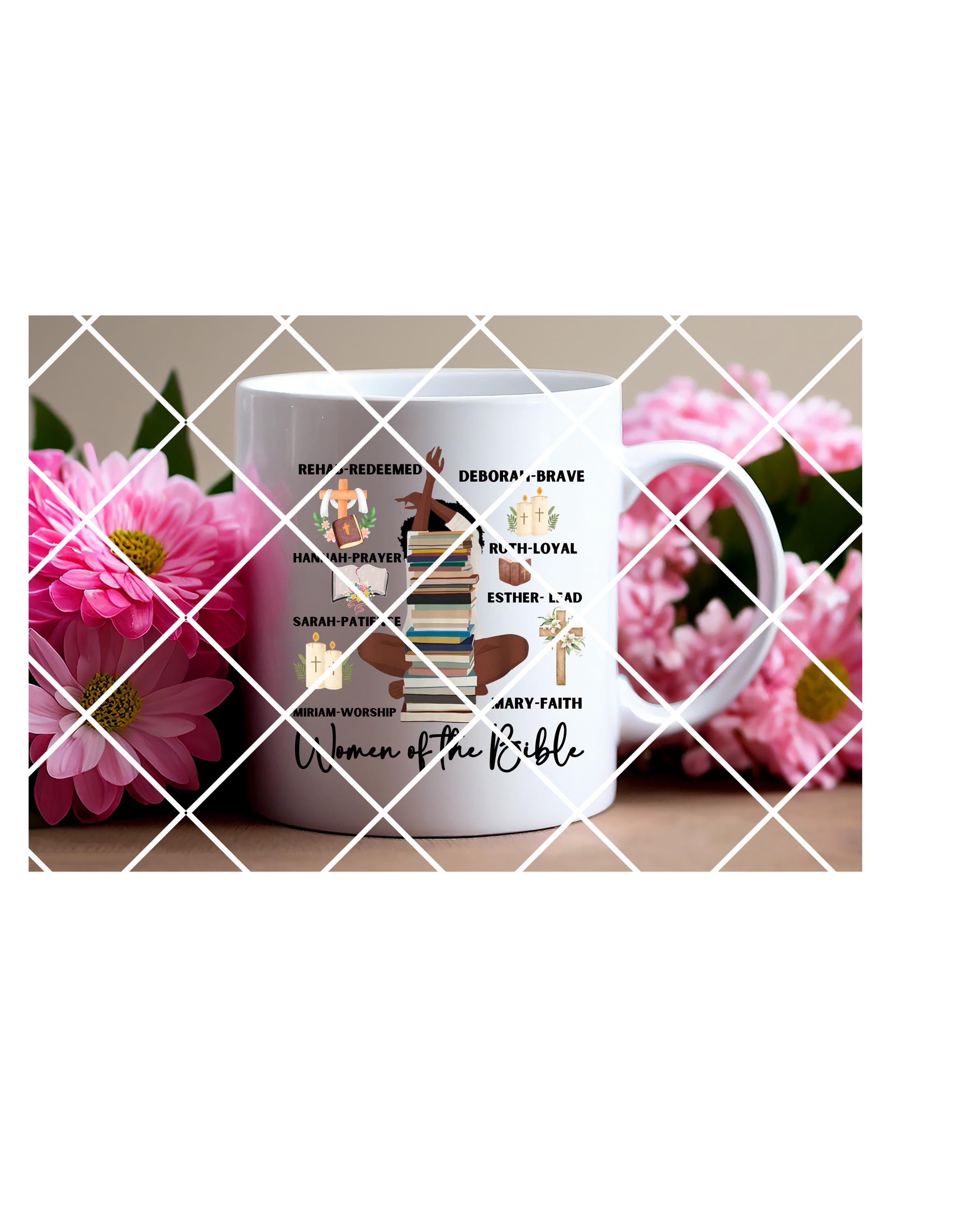 Women of the Bible PNG and Sublimation Design | Christian Book, Faith ...