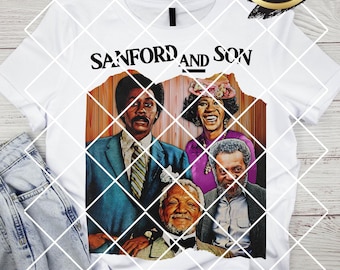 Sanford and Son Png, TV clásica Png, Sublimación Png, Descarga digital SOLAMENTE