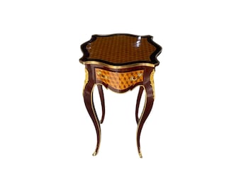 Louis XV Mahogany side Table With Drawer
