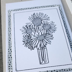 BDT Amie's Flowers - Maschinenstickdatei speziell für Cardstock, für Karten, Geschenkanhänger, Scrapbook-Projekte