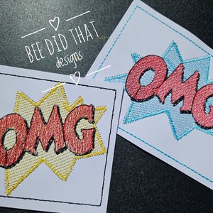 BDT - Cartoon Style OMG - Die Stickmaschine speziell für Cardstock Ein Maschinenstick in 3 Größen und 7 Formaten.
